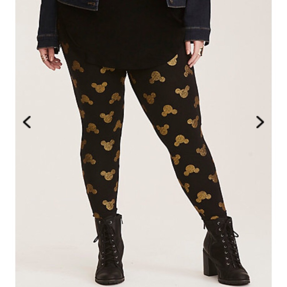 Torrid size 3 Mickey Mouse leggings